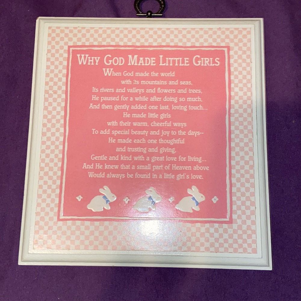 Very sweet Plaque